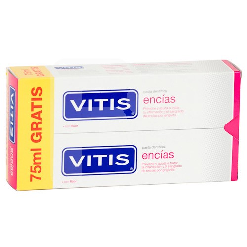 Vitis encías pasta 150x2 V2 75ml