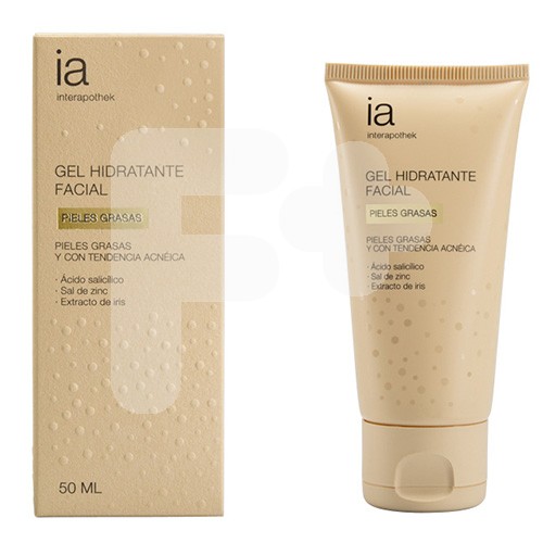 Interapothek gel hidratante facial para piel grasa 50ml Interapothek gel hidratante facial para piel grasa 50ml