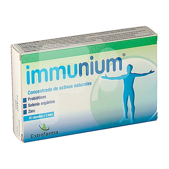 Immunium 20 capsulas