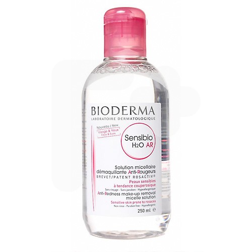 Bioderma Sensibio H2O solución micelar antirojeces 250ml