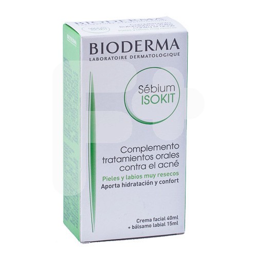 Bioderma pack Sebium isokit crema facial 40ml + bálsamo labial 15ml Bioderma pack Sebium isokit crema facial 40ml + bálsamo labial 15ml