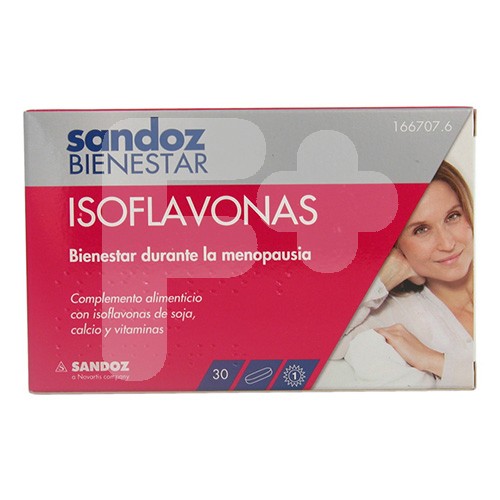 Sandoz Bienestar Isoflavonas 40mg 30 comprimidos