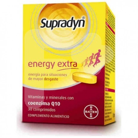 Supradyn energy extra 30 comprimidos
