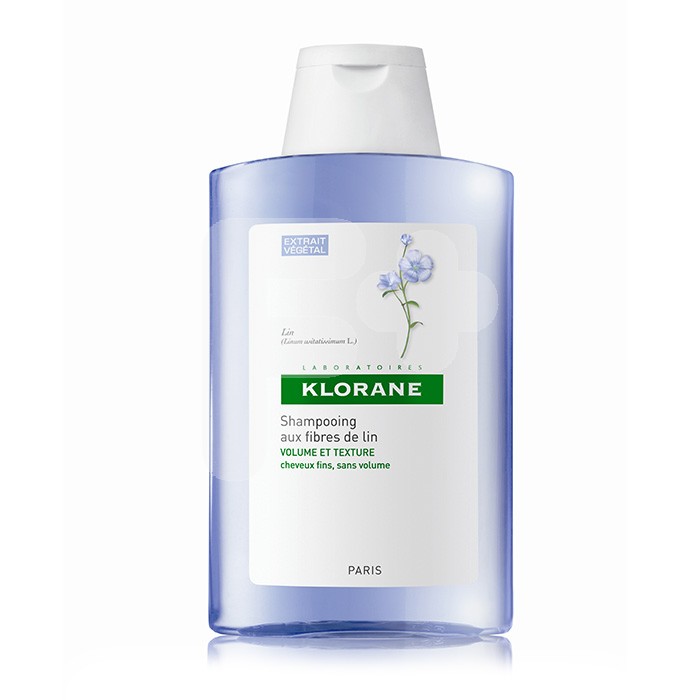 Klorane champú a las fibras de lino 200ml