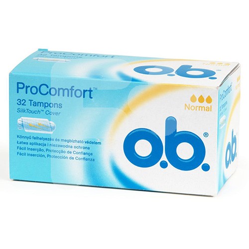 TAMPONES O.B. PROCOMFORT NORMAL 32 UDS.