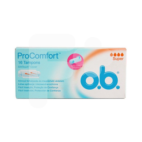 Tampones o.b. procomfort super 16 uds.