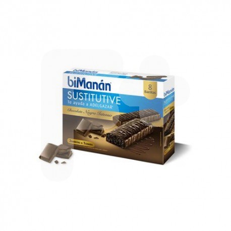 BIMANAN BARRITAS CHOCO INTENSO 8 UDS