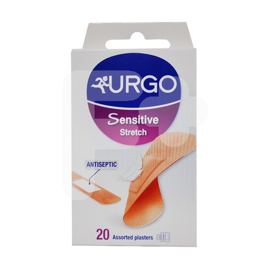 URGO SENSITIVE STRETCH 20 APOSITOS SURT.