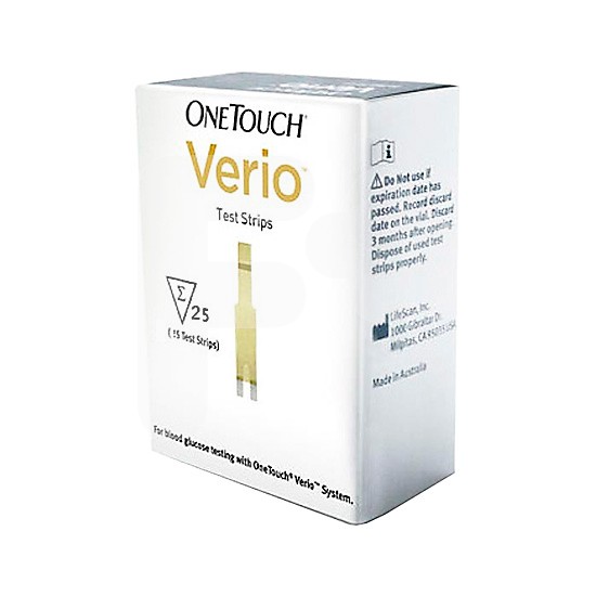 One touch verio 25 tiras