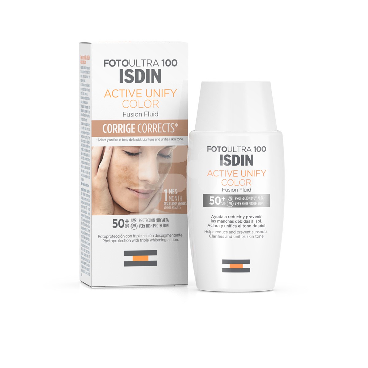 Isdin Fotoultra 100 active unify color 50