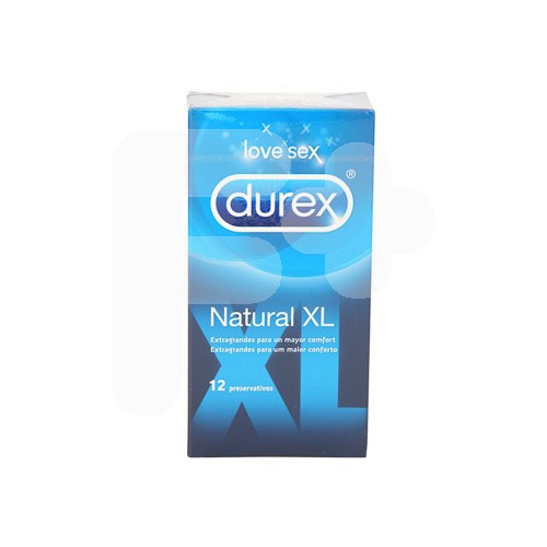 Durex preserva. natural XL easy on 12u.