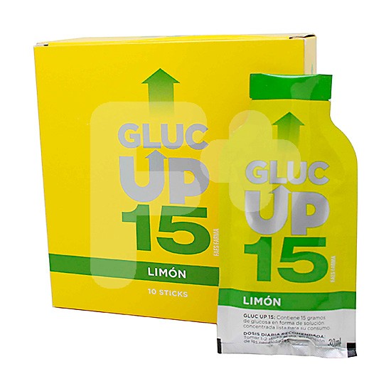 GLUC UP LIMON 15 GR X 20 STICKS DE 30 ML