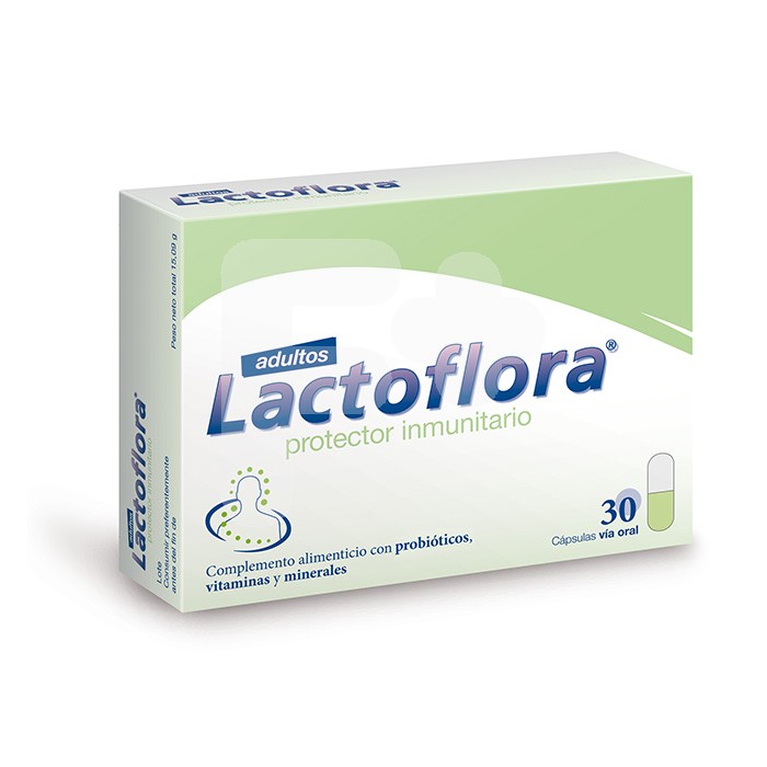 LACTOFLORA ADULTOS PROT. INMUNITARIO 30C