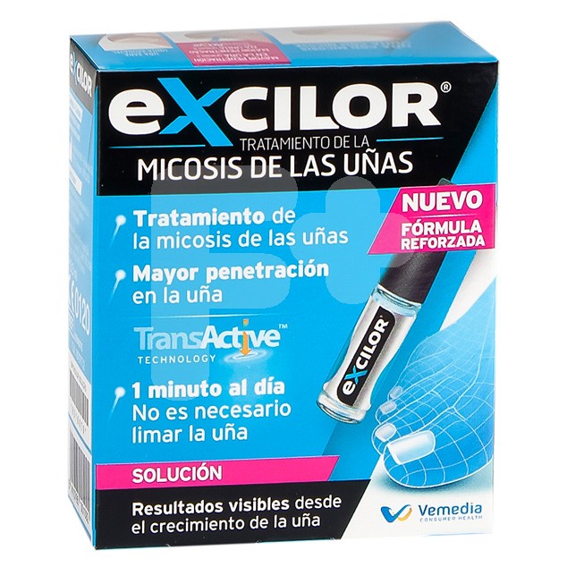 Excilor esmlate micosis uñas pincel 3,3M