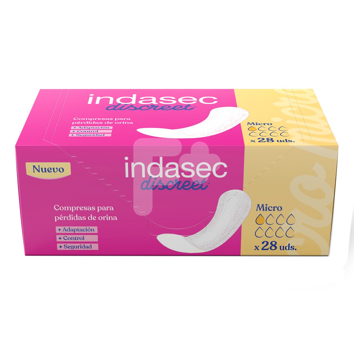 Indasec micro protector salvaslip 28 uds