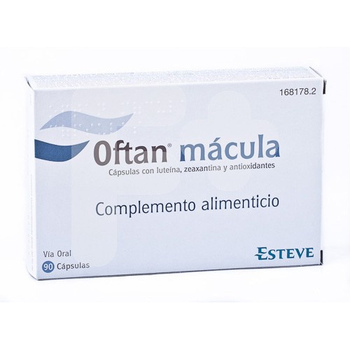 Oftan Mácula complemento alimenticio salud ocular