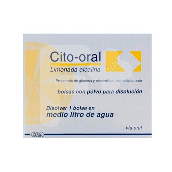 CITO-ORAL LIMONADA ALCALINA 10 BOLSAS