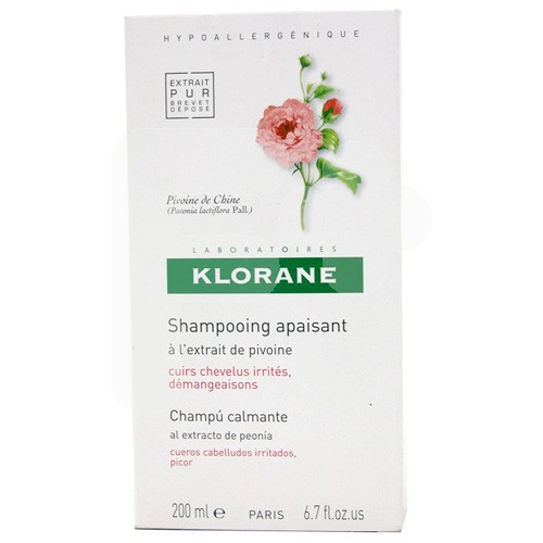 Klorane champú a la peonía 200ml