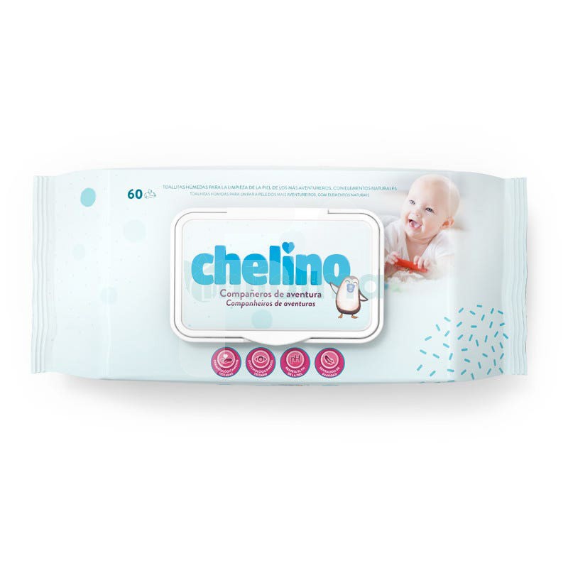 Chelino toallitas infantiles 60 unidades