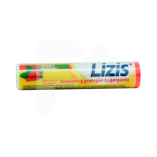 Lizis fresa menta 12 caramelos