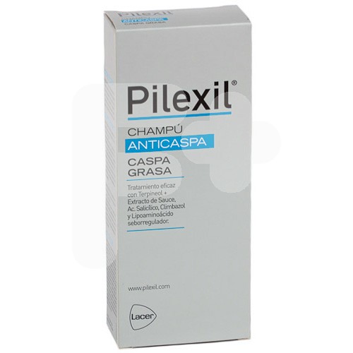 PILEXIL CHAMPU CASPA GRASA 300 ML