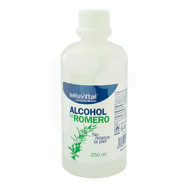 Alcohol romero con aceite de argan 250 ml