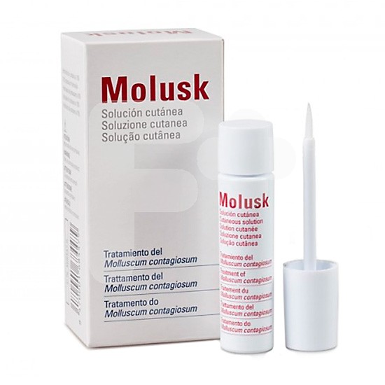 Molusk solucion cutanea 3 gr