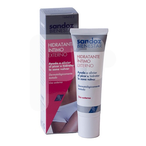 Sandoz Bienestar Crema hidratante íntima