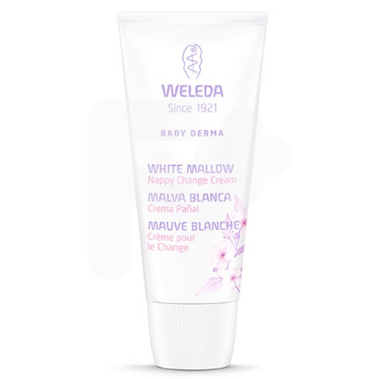 Weleda Crema pañal bebé malva blanca 50ml