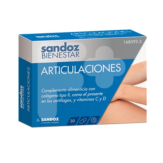 Sandoz Bienestar Articulacion 40mg 30 cápsulas