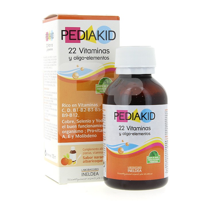 PEDIAKID 22 VIT + OLIGOELEMENTOS 125 ML