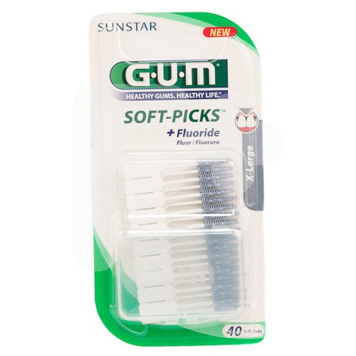 Gum soft picks original x-large 40 uds