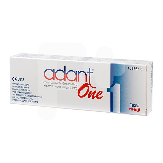 Adant one 1 jeringa + 1 aguja esteril