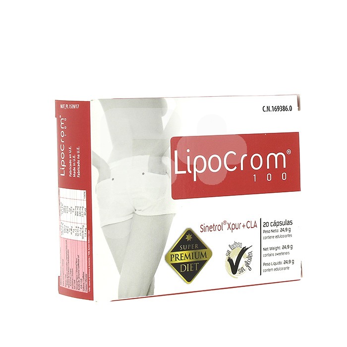 LIPOCROM 100 20 CAPSULAS