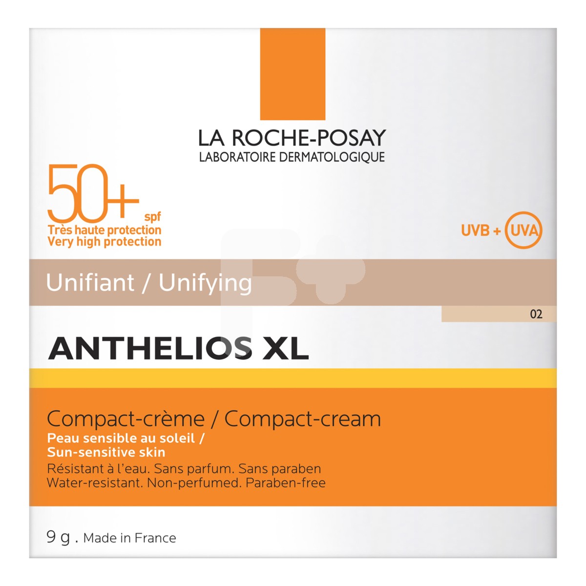 La Roche Posay Anthelios XL crema compacta piel sensible SPF50+ tono oscuro 9g