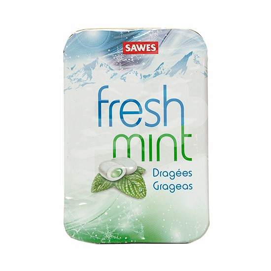 Sawes fresh mint 20 grageas