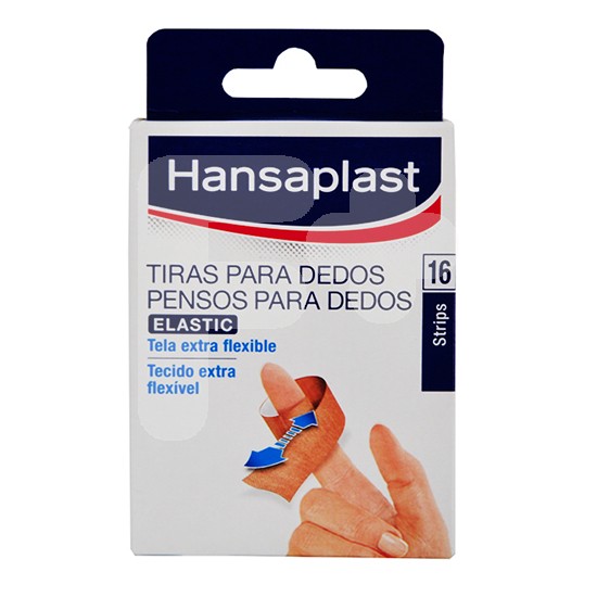 Hansaplast med elastic tira para dedos