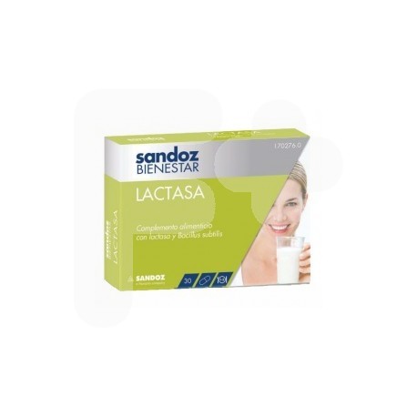 Sandoz Bienestar Lactasa 30 cápsulas