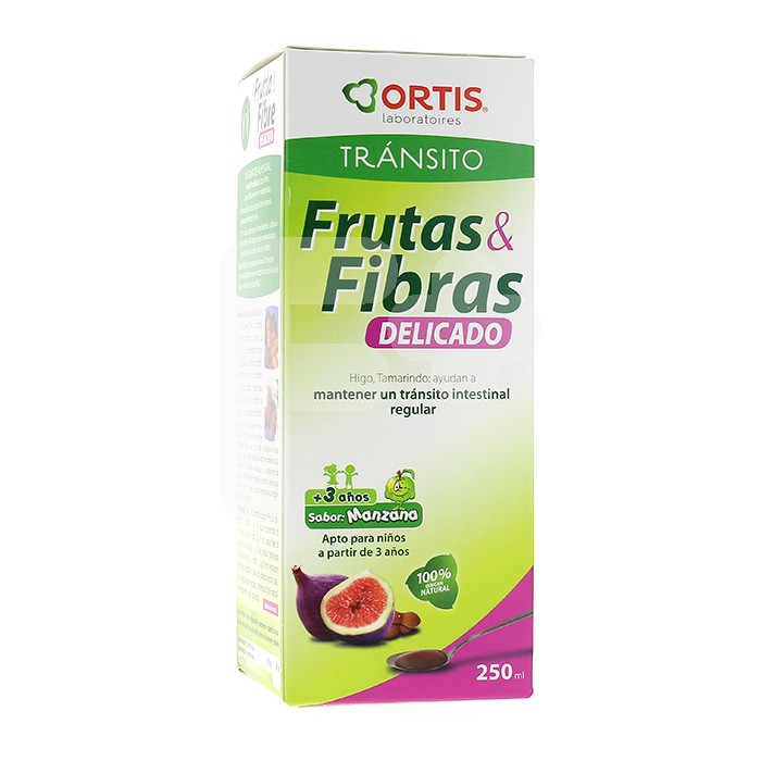 Nutritión&Santé fruta fibra delicado jarabe niño 250ml