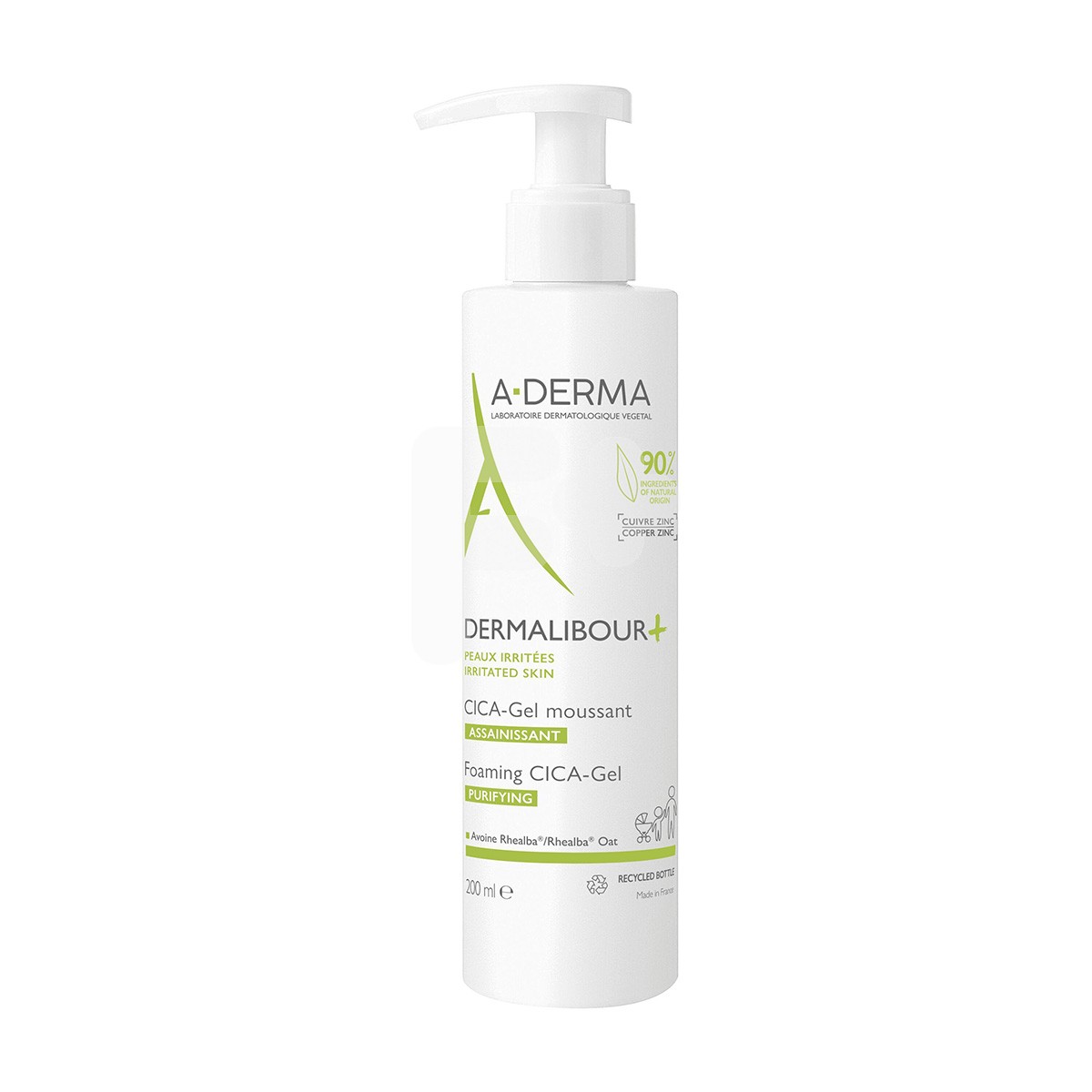 Aderma dermalibour+ gel limpiador 250ml