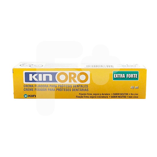 Kin oro crema fijadora extra forte 75ml