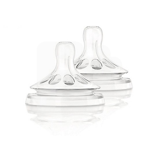 Avent natural tetina líquidos espesos +6m 2uds Avent natural tetina líquidos espesos +6m 2uds