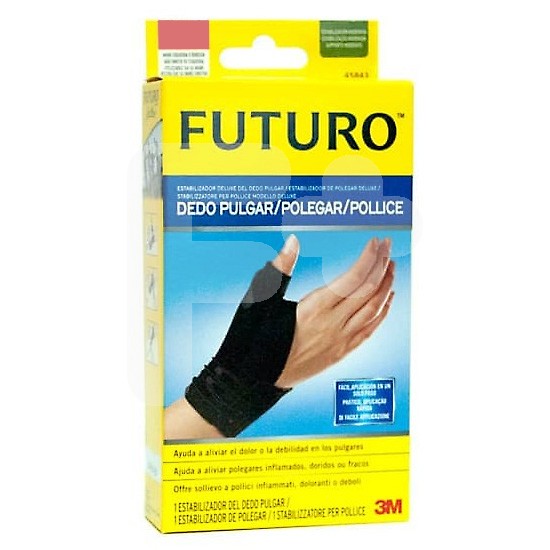 Muñequera pulgar negra futuro t/l-XL Muñequera pulgar negra futuro t/l-XL