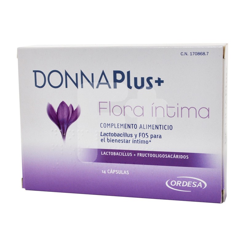 DONNA PLUS FLORA INTIMA 14 CAPSULAS