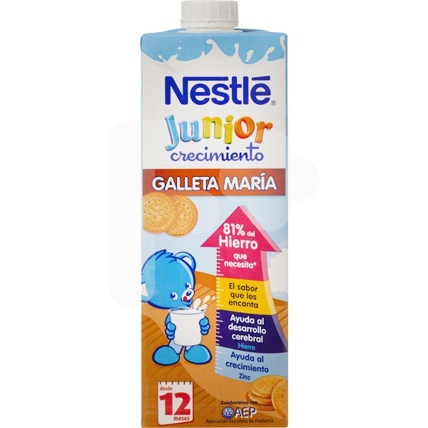 Nestlé Junior Crecimiento galleta +1 1L