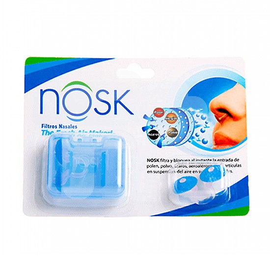 FILTRO NASAL NOSK T/GRANDE 2 UDS