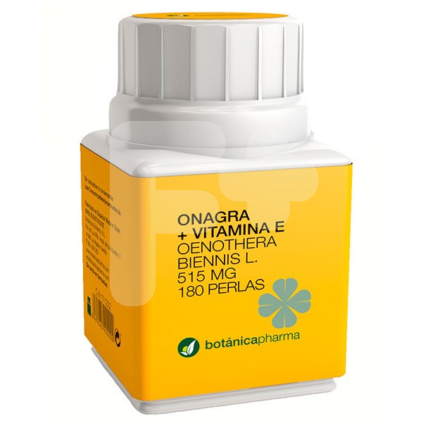 BotánicaPharma onagra + vitamina E 515mg 180u BotánicaPharma onagra + vitamina E 515mg 180u