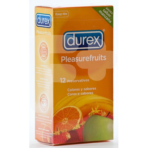 Durex preservativo pleasure fruits 12uds