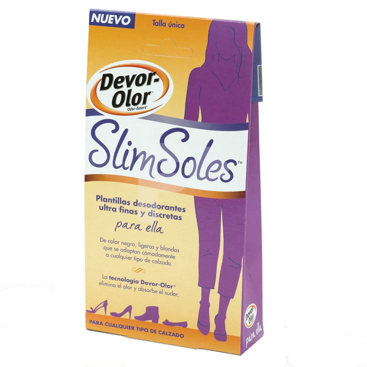 DEVOR-OLOR PLANTILLAS MUJER ULTRAFINAS