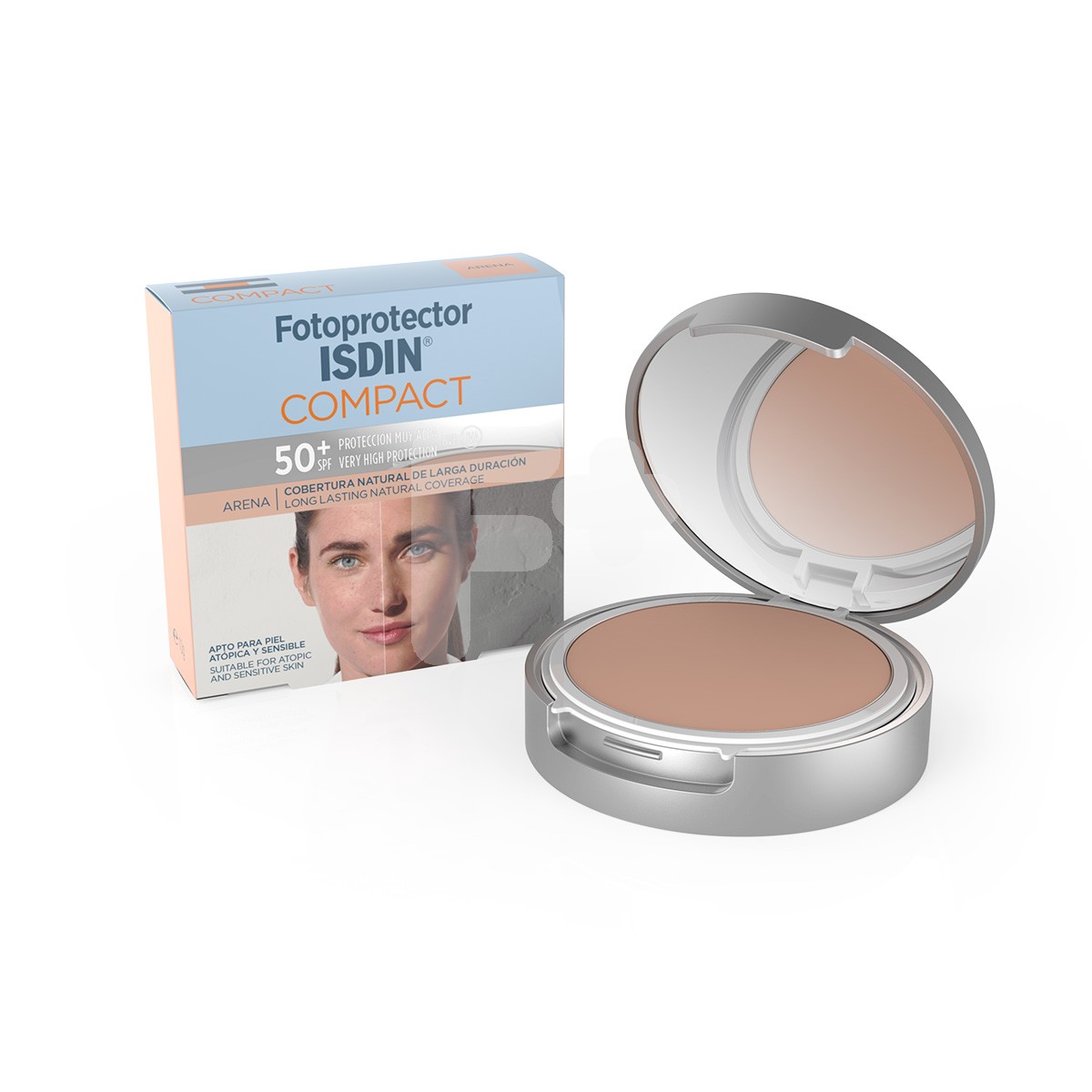 Isdin fotoprotector compact 50+ arena 10 gr